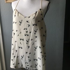 ⚡️FLASH SALE⚡️ Bird Print Barcelona Cami